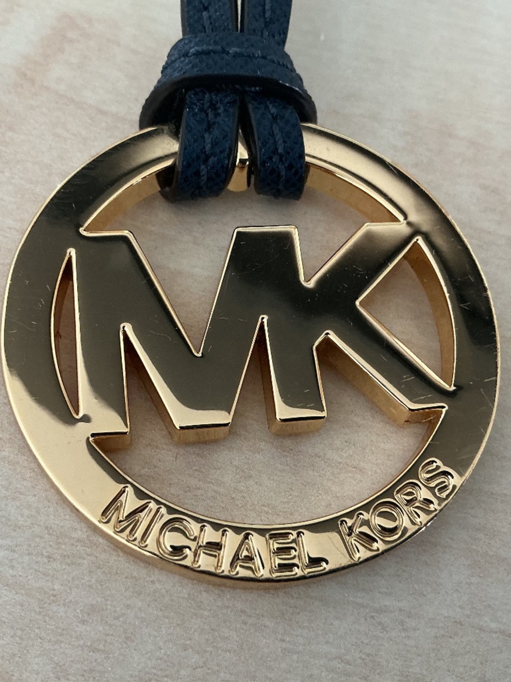 Michael Kors purse / handbag logo tag